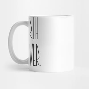 earth lover.black Mug